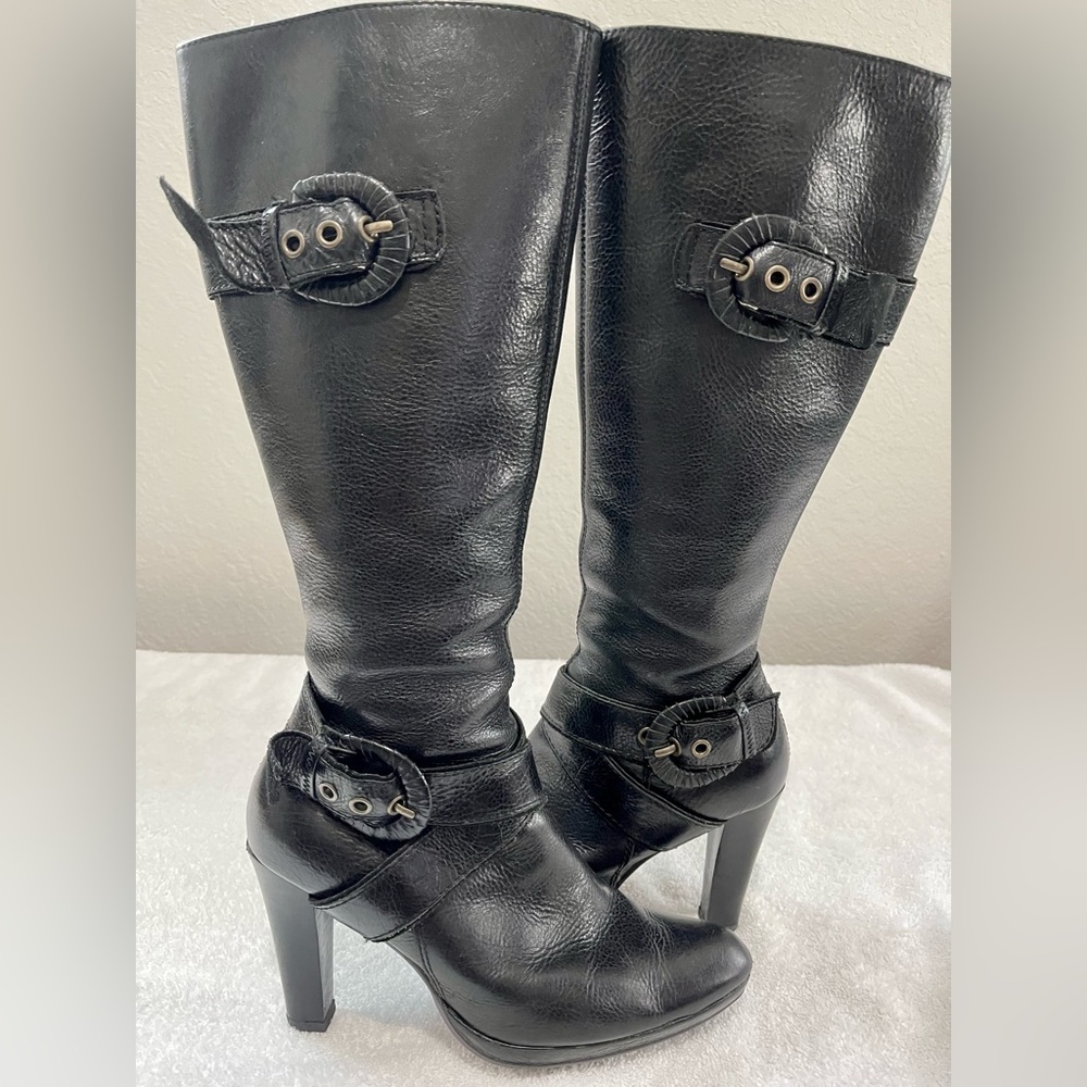 Vintage NaNa Women's Leather Boots Sz 8